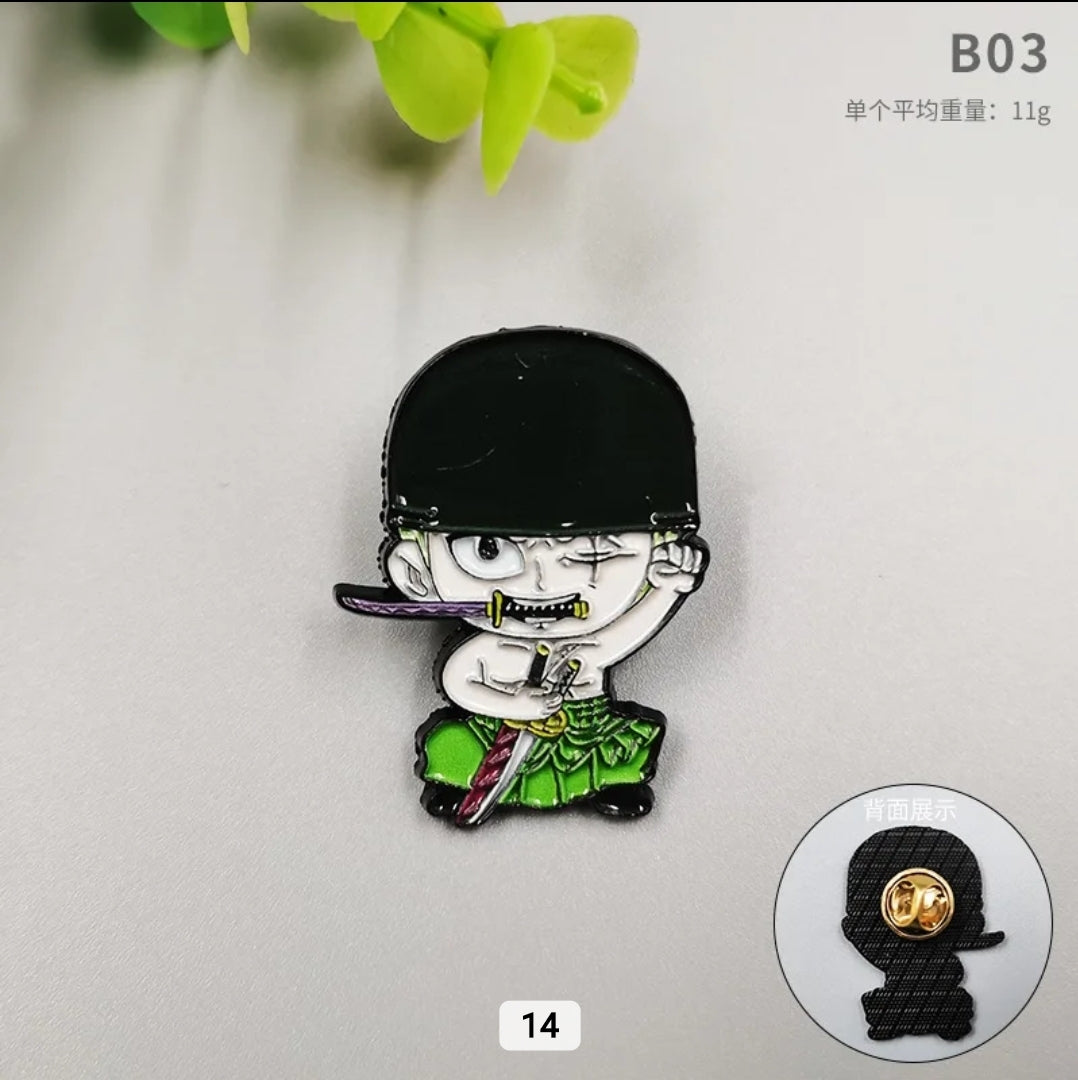 Anime Brooch Pins