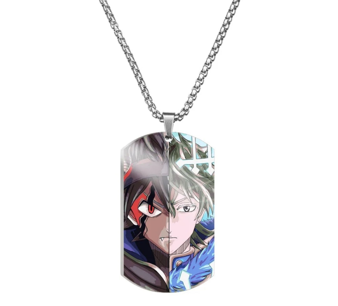 Black Clover Necklaces