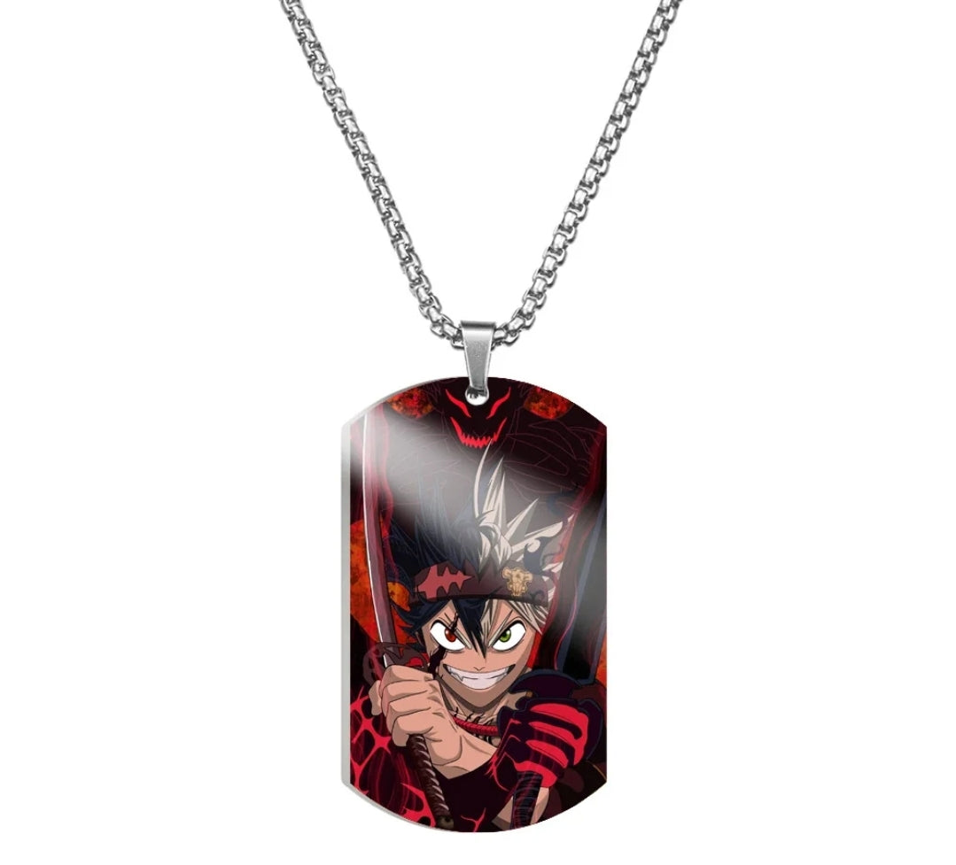 Black Clover Necklaces