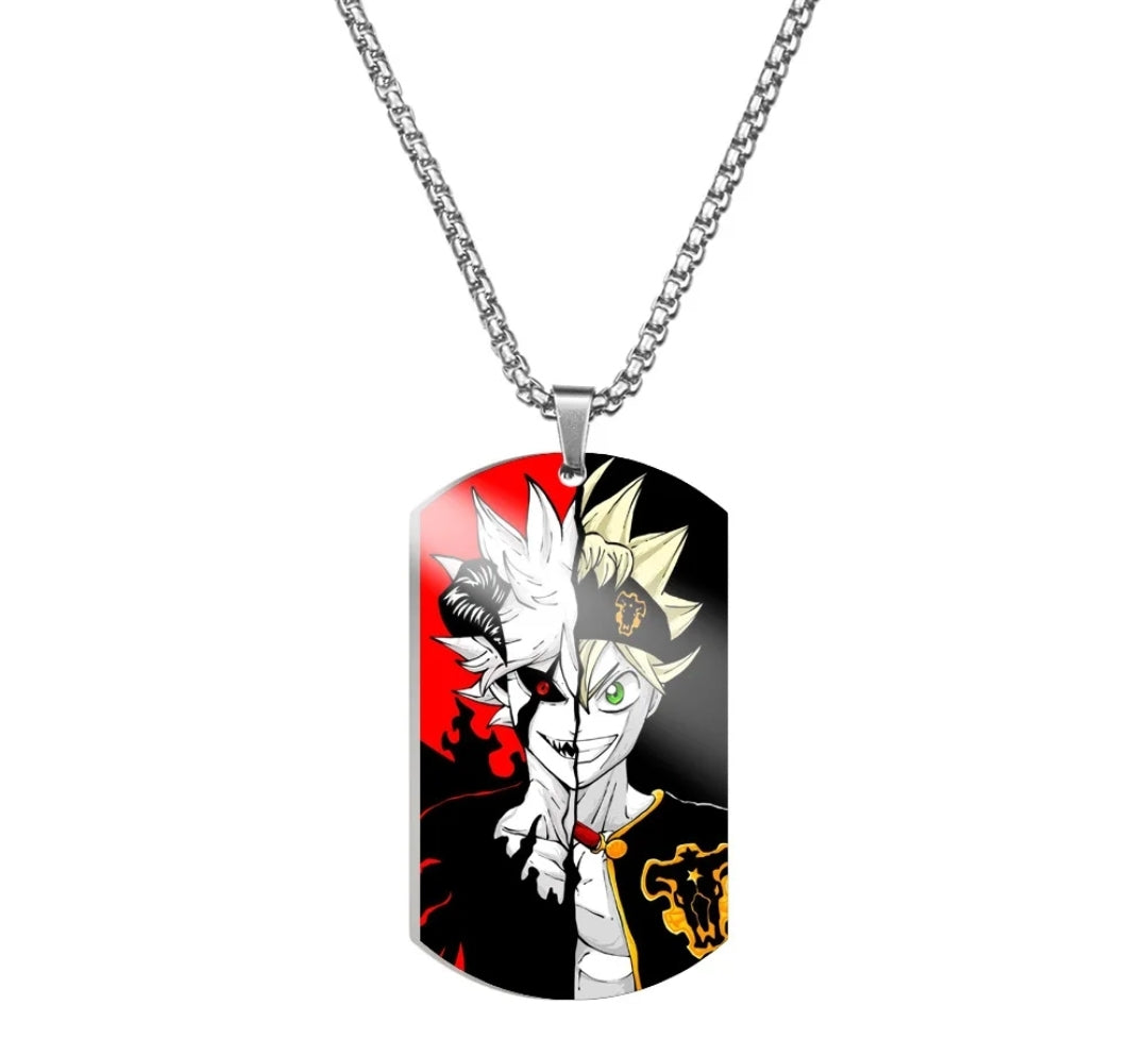 Black Clover Necklaces