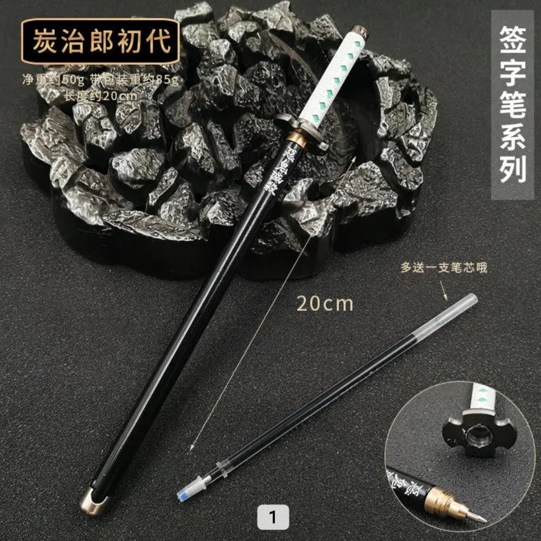 Demon Slayer Sword Cosplay Gel Pens