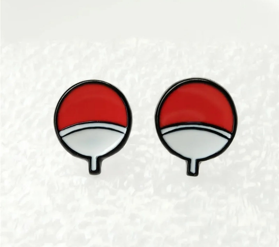 Anime Enamel Earing Studs