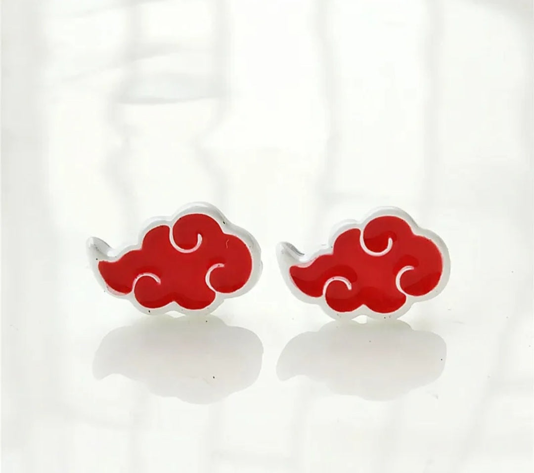 Anime Enamel Earing Studs