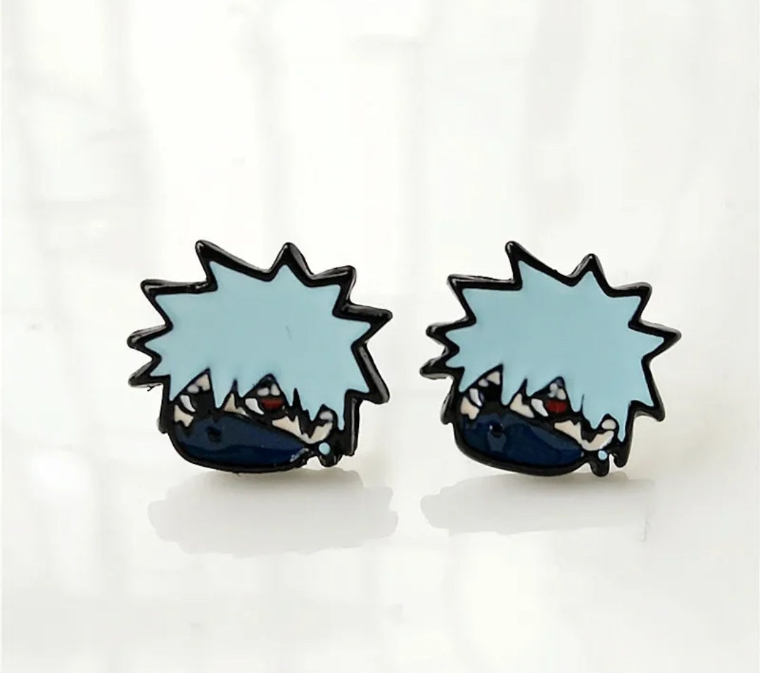 Anime Enamel Earing Studs