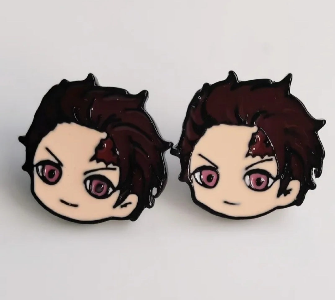 Anime Enamel Earing Studs