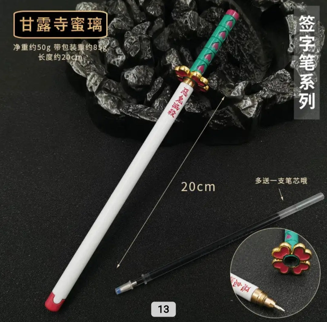 Demon Slayer Sword Cosplay Gel Pens