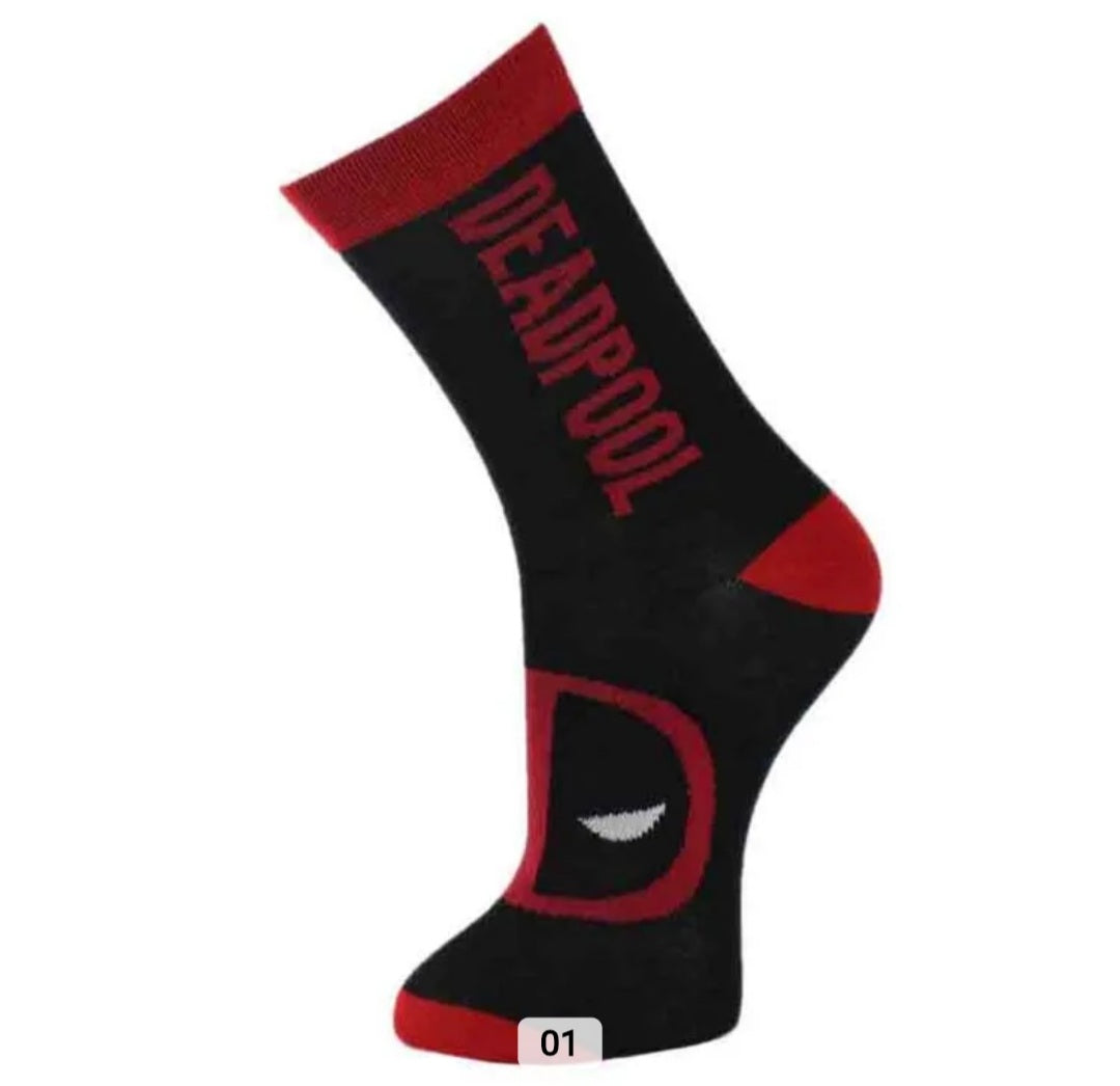 Marvel & DC Socks