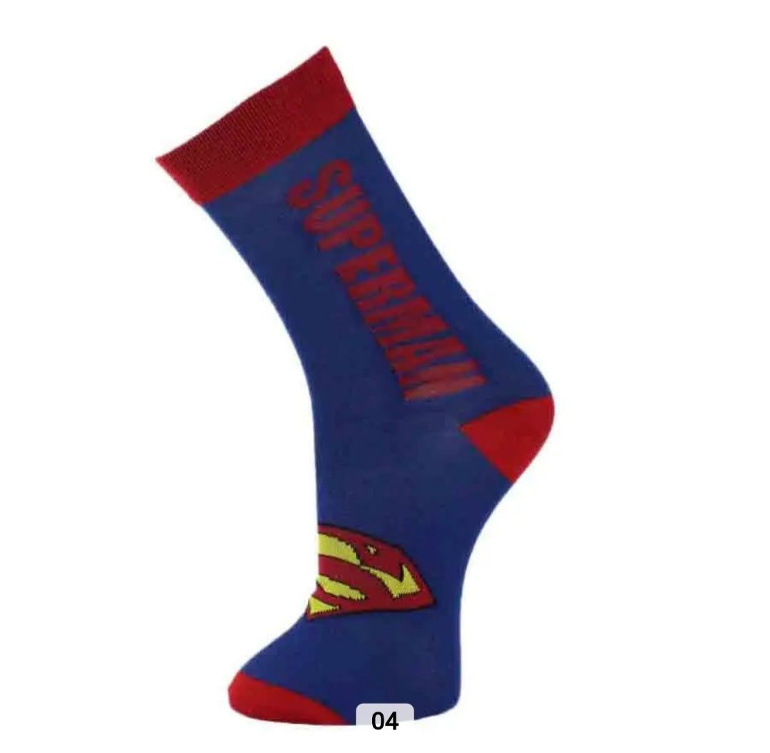 Marvel & DC Socks