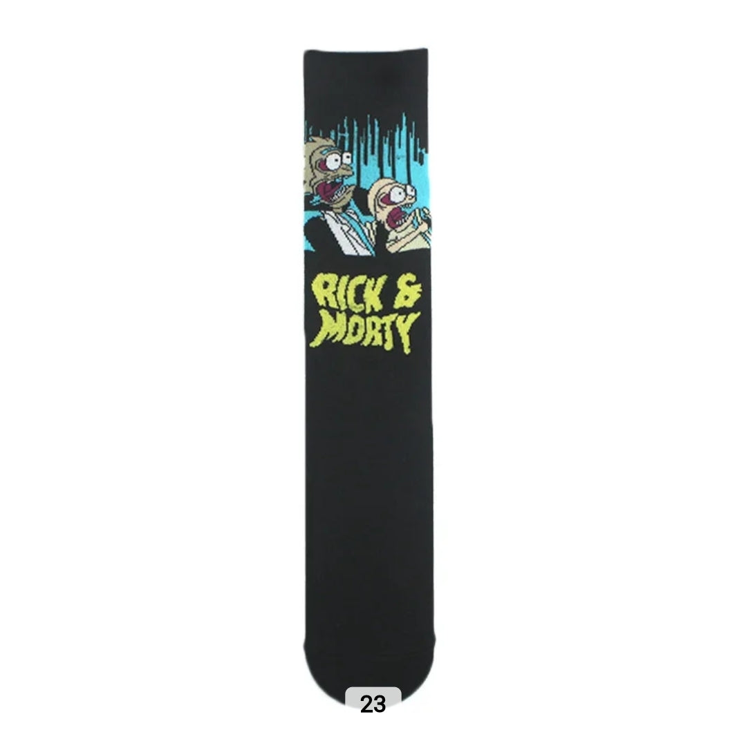 Rick And Morty Socks