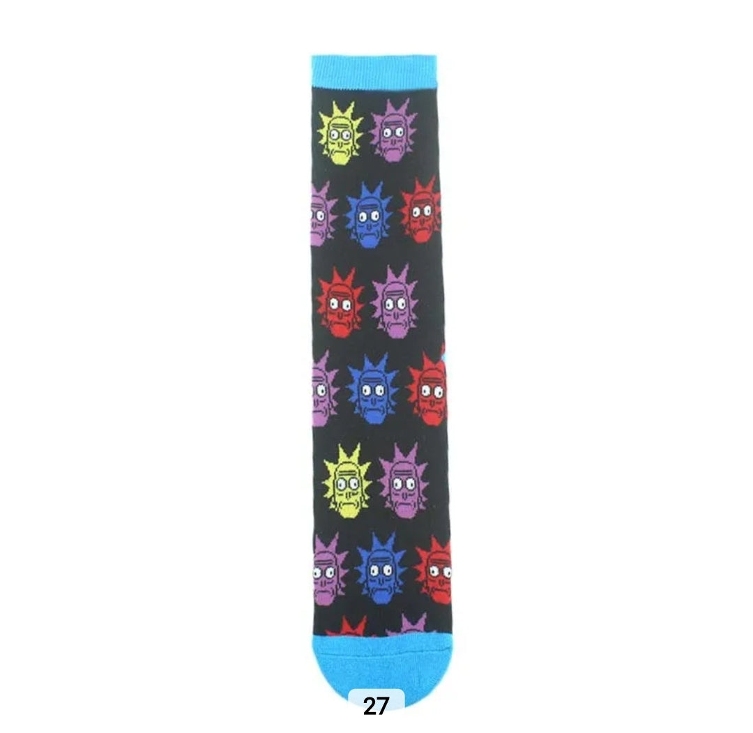 Rick And Morty Socks