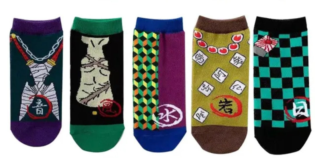 Demon Slayer Ankle Socks