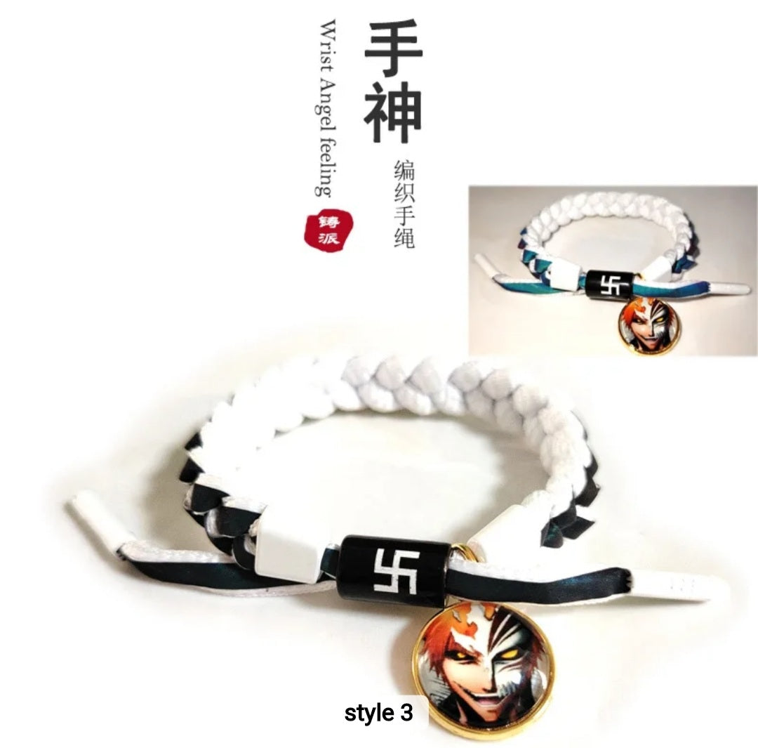 Bleach Hand-Knitted Bracelet