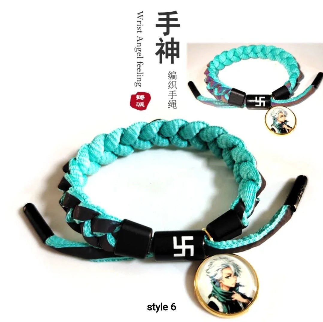 Bleach Hand-Knitted Bracelet