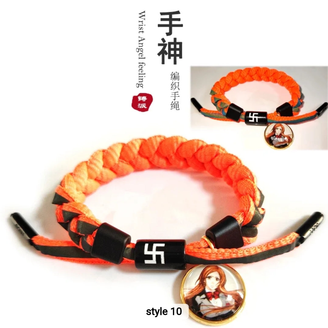 Bleach Hand-Knitted Bracelet