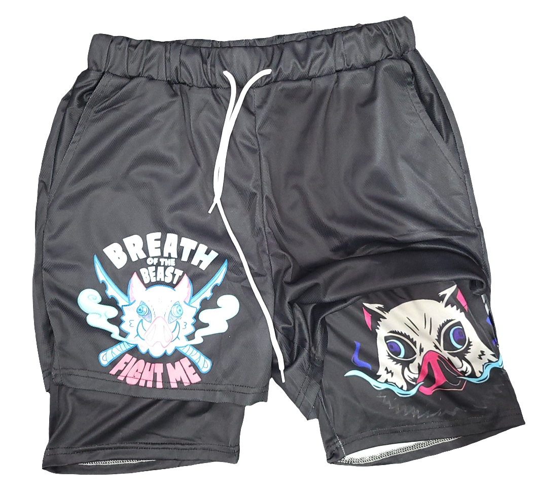 Anime Gym Shorts