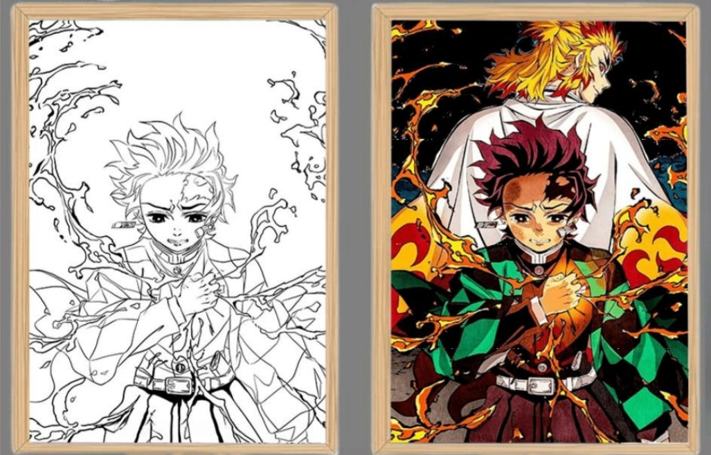 Anime Led Light Box