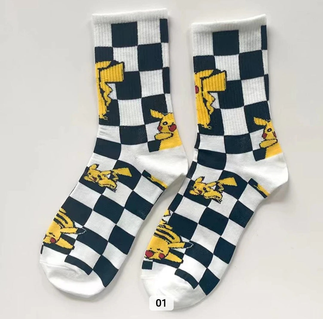 Pokémon & Dragon Ball Socks