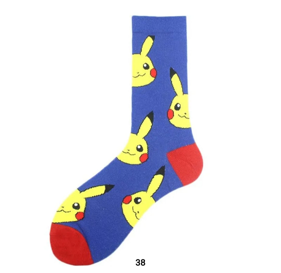 Pokémon & Dragon Ball Socks