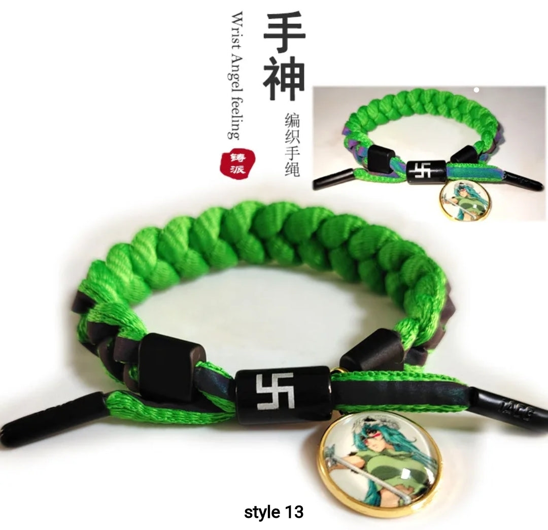 Bleach Hand-Knitted Bracelet