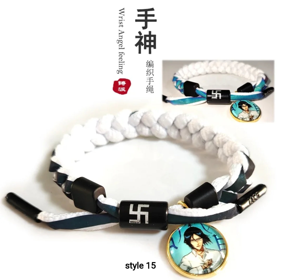Bleach Hand-Knitted Bracelet