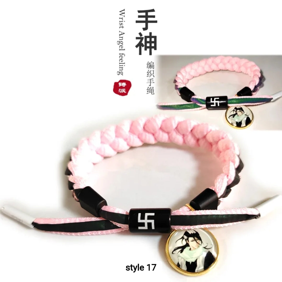 Bleach Hand-Knitted Bracelet