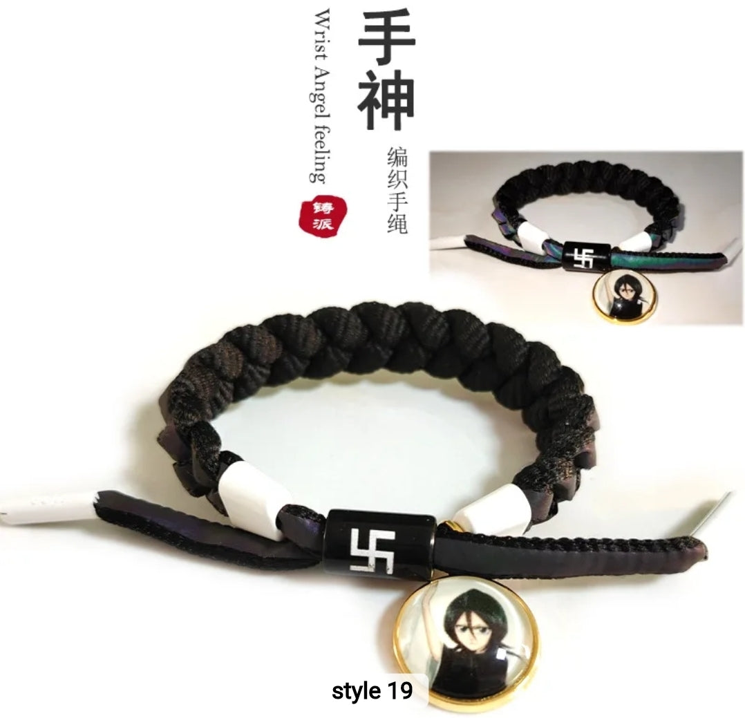 Bleach Hand-Knitted Bracelet